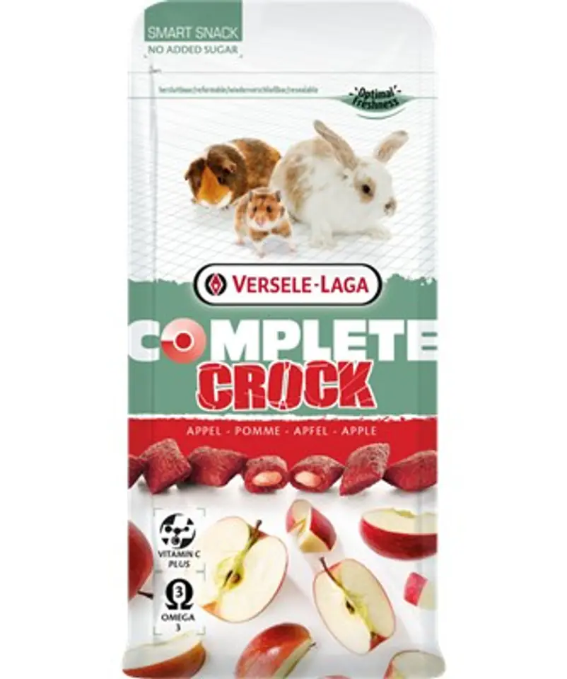 ⁨Versele-Laga Crock Apple Snack 50 g Rabbit⁩ at Wasserman.eu