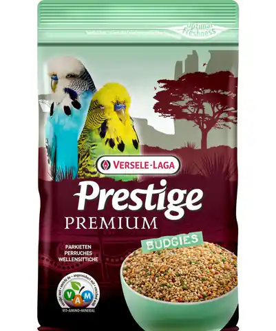 ⁨VERSELE LAGA Prestige Premium Budgies - food for budgerigars - 800 g⁩ at Wasserman.eu