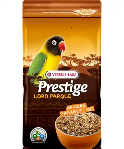 ⁨VERSELE LAGA Prestige Loro Parque - Körnermischung für mittelgroße afrikanische Papageien - 1 kg⁩ im Wasserman.eu