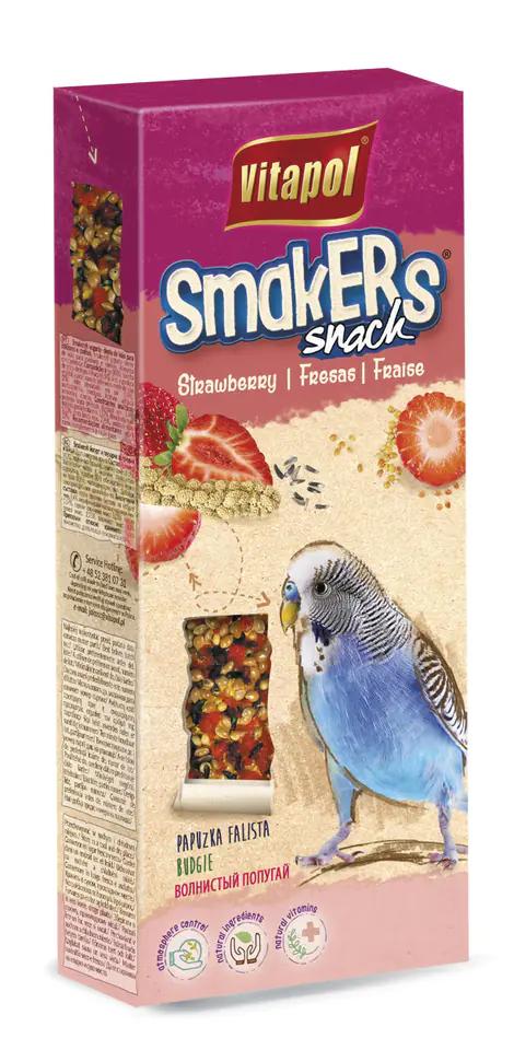 ⁨Vitapol Strawberry Smakers für den Wellensittich 2 Stk.⁩ im Wasserman.eu