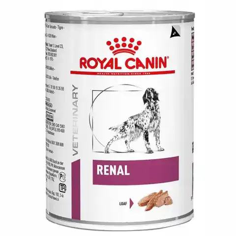 ⁨ROYAL CANIN Renal Wet dog food Pâté Poultry, Pork 410 g⁩ at Wasserman.eu