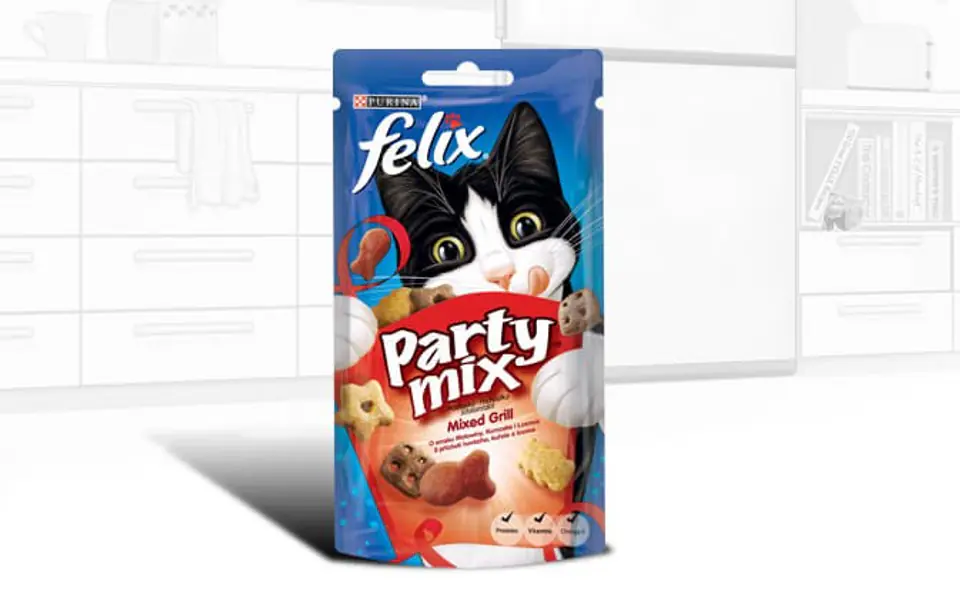 ⁨Felix Party Mix grill  60 g⁩ at Wasserman.eu