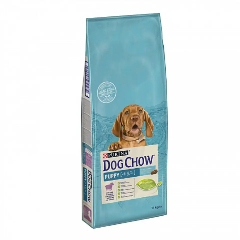 ⁨PURINA DOG CHOW Puppy Lamb - sucha karma dla szczeniąt wszystkich ras - 14kg⁩ w sklepie Wasserman.eu