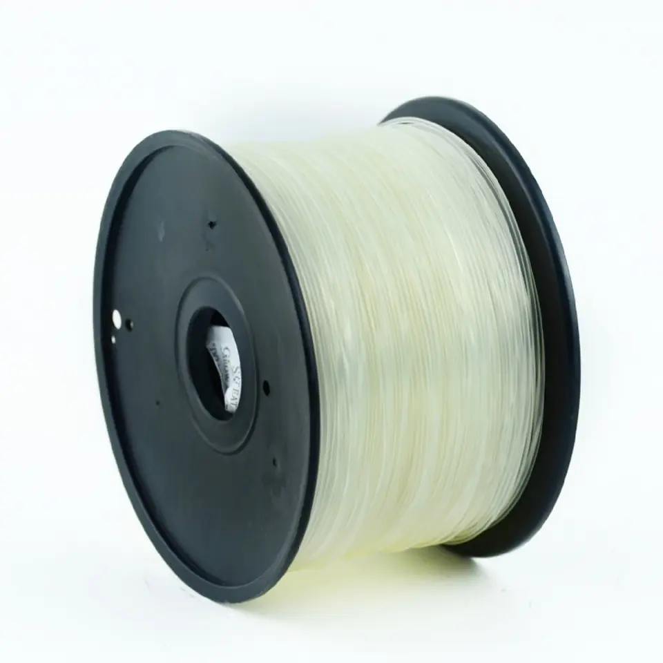 ⁨Gembird 3DP-PLA1.75-01-TR 3D printing material Polylactic acid (PLA) Transparent 1 kg⁩ at Wasserman.eu