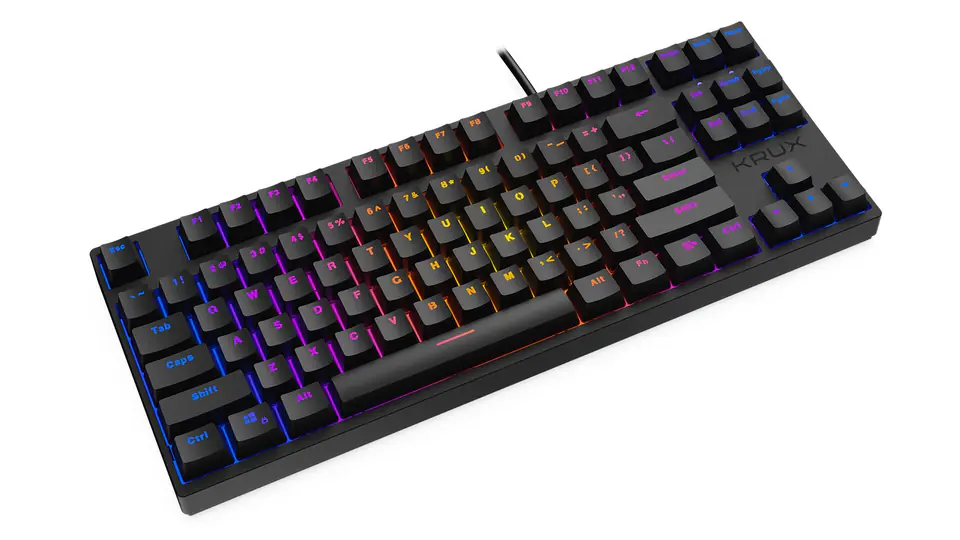⁨Krux Atax Pro RGB Outemu Red KRX0040 Wired gaming keyboard⁩ at Wasserman.eu