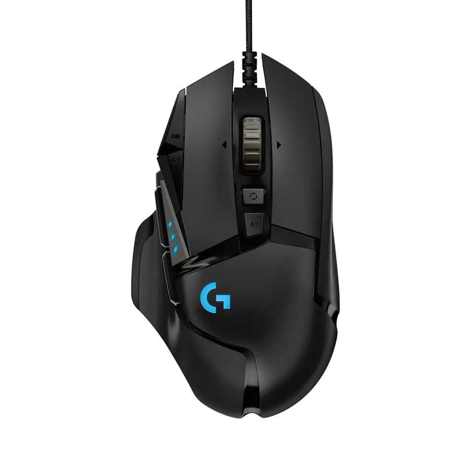 Mysz Logitech G502 Gaming HERO EU 910-005471 (optyczna; 16000 DPI; kolor czarny) w sklepie Wasserman.eu