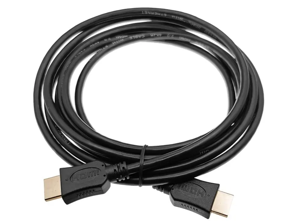 ⁨Alantec AV-AHDMI-3.0 HDMI cable 3m v2.0 High Speed with Ethernet - gold plated connectors⁩ at Wasserman.eu