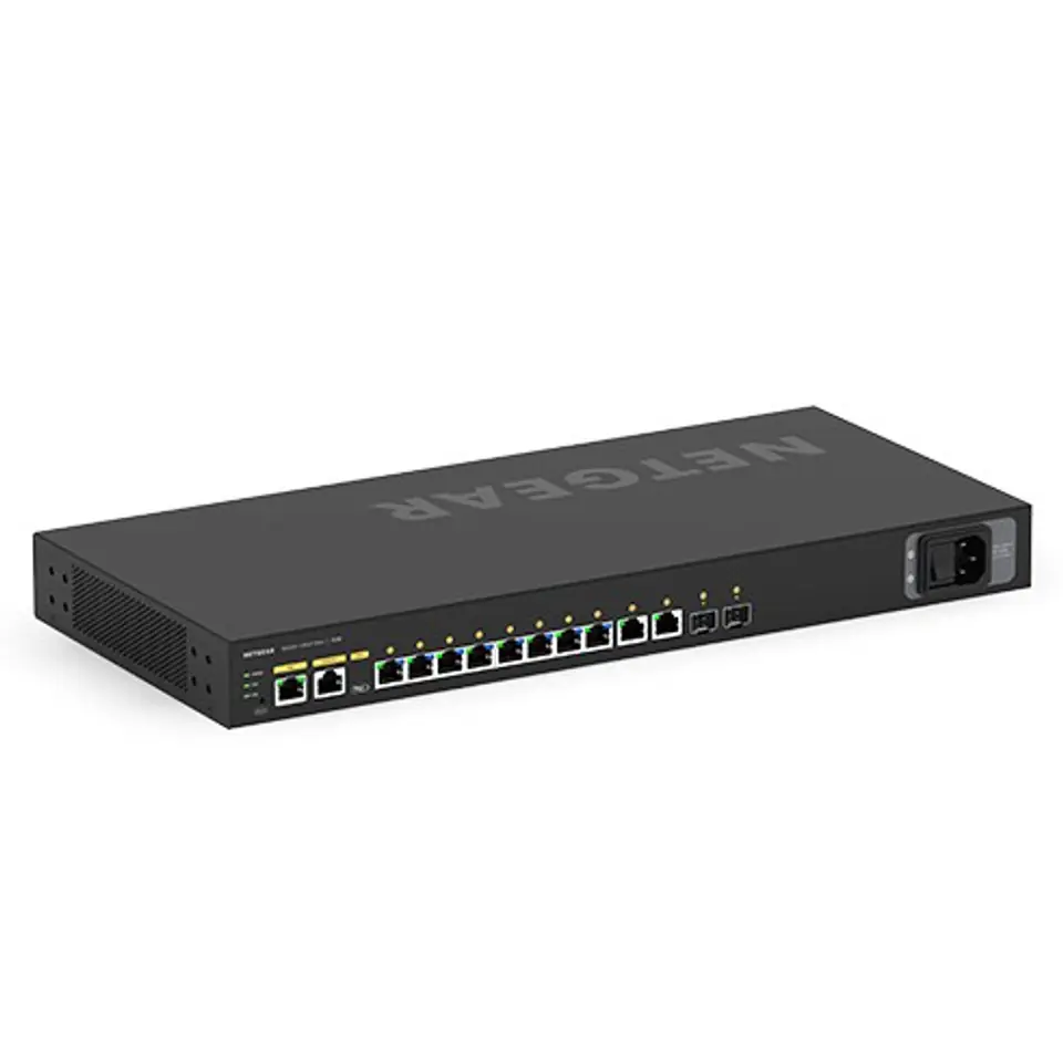 ⁨NETGEAR M4250-10G2F Managed L2/L3 Gigabit Ethernet (10/100/1000) Power over Ethernet (PoE) 1U Black⁩ at Wasserman.eu