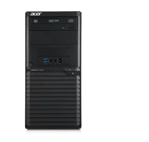 ⁨Acer Veriton M M2632G DDR3-SDRAM i3-4170 Desktop Intel® Core™ i3 4 GB 512 GB SSD Windows 10 Pro PC Black REPACK⁩ at Wasserman.eu