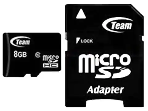 ⁨Schnelle 8 GB MicroSD-Speicherkarte der Klasse 10 mit Adapter CBF8-834FA_20170116114417⁩ im Wasserman.eu