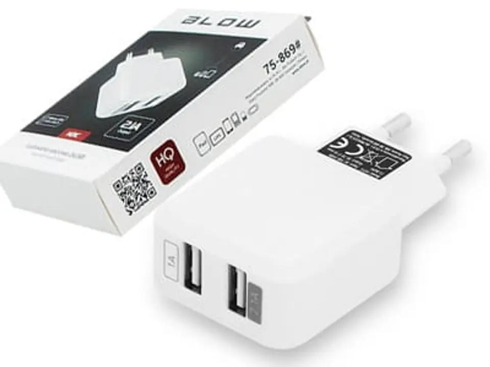 ⁨2.1A 2xUSB Blow 75-869 charger⁩ at Wasserman.eu