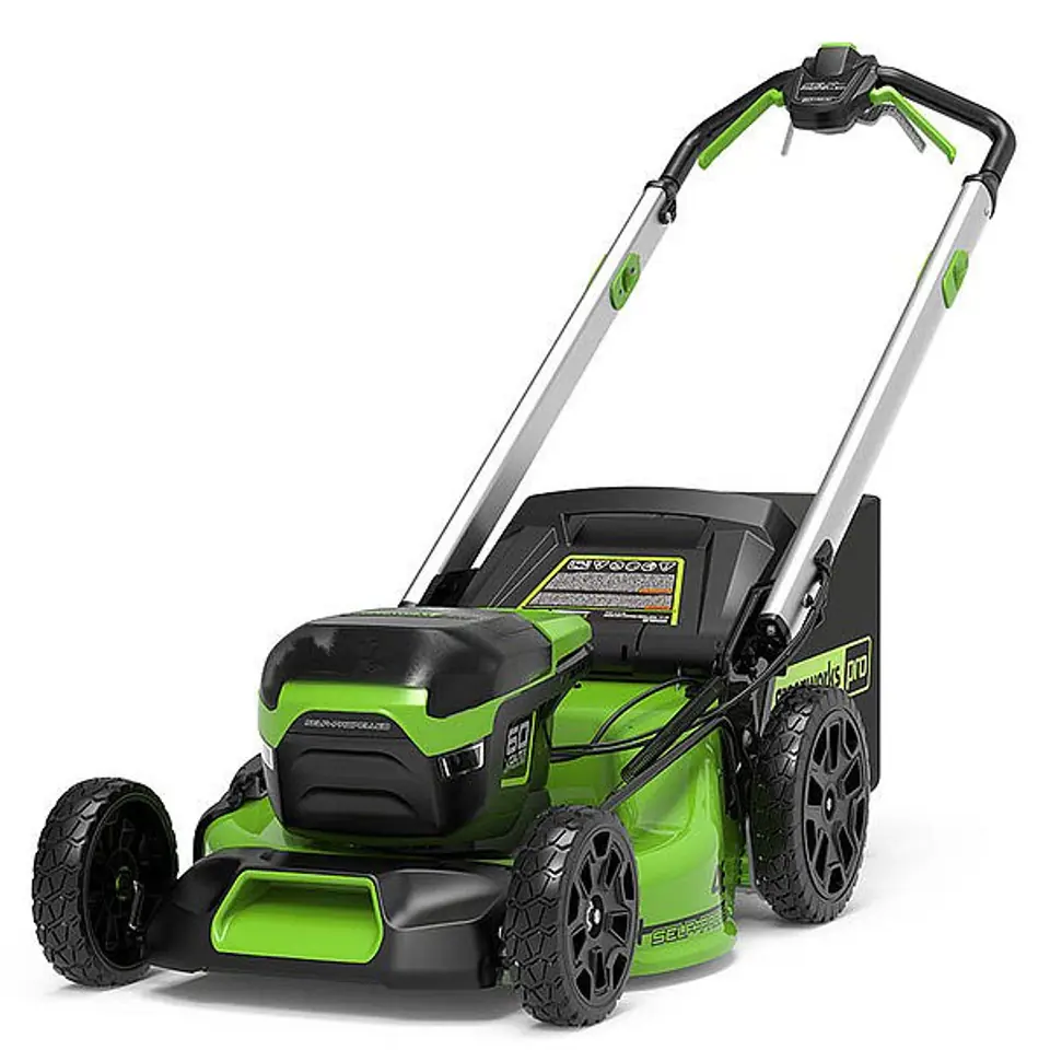 ⁨Cordless Lawnmower with Drive  60V 46 cm Greenworks GD60LM46SP - 2514207⁩ at Wasserman.eu