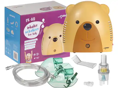 ⁨Inhaler for children, Promedix PR-811 teddy bear set⁩ at Wasserman.eu
