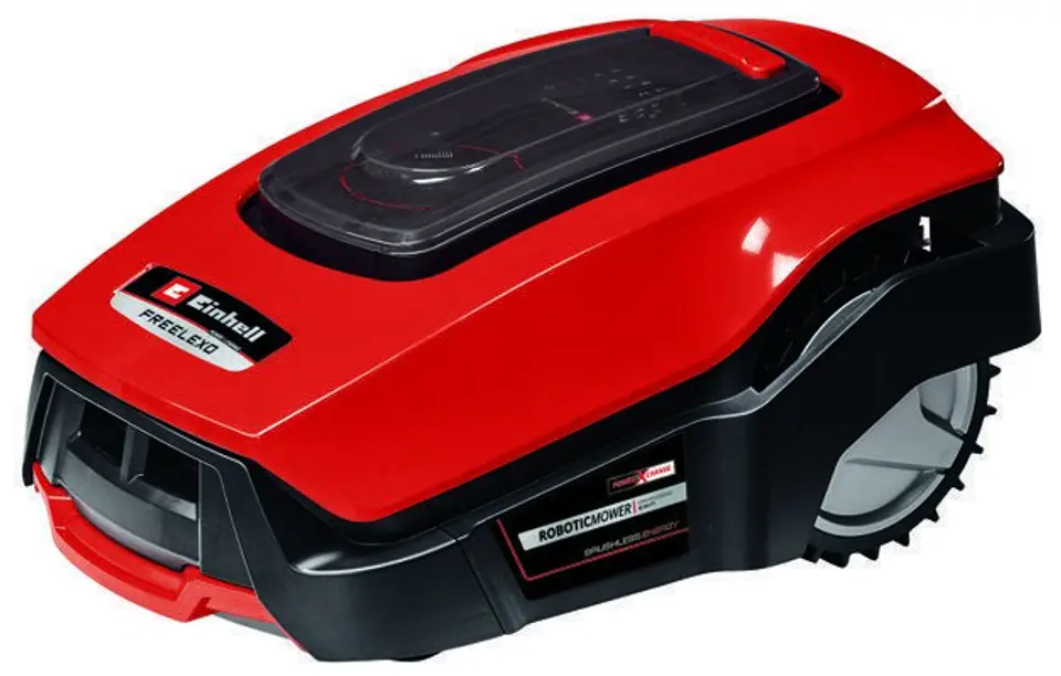 ⁨Einhell FREELEXO 1200m LCD BT Robotic lawn mower Battery Red⁩ at Wasserman.eu