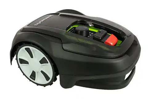 ⁨Robot koszący GREENWORKS Optimow 5 Bluetooth 550 m2 - 2513307⁩ w sklepie Wasserman.eu