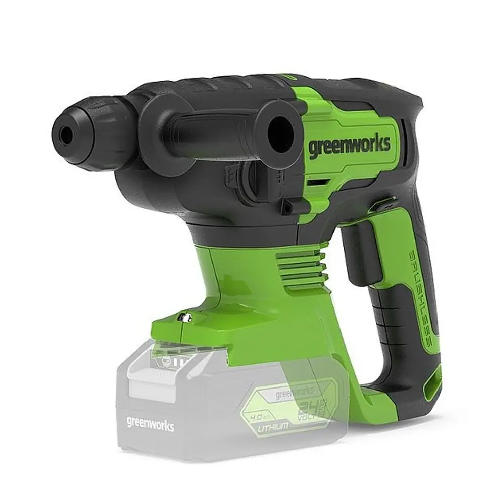 24V Wiertarka udarowa GREENWORKS GD24SDS2 - 3803007 w sklepie Wasserman.eu