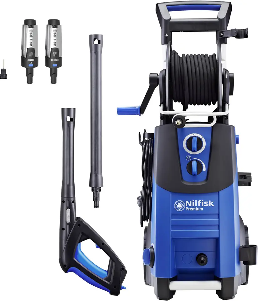 ⁨Nilfisk PREMIUM 180-10 EU Pressure washer Upright Electric 610 l/h 2900 W Blue, Black⁩ at Wasserman.eu