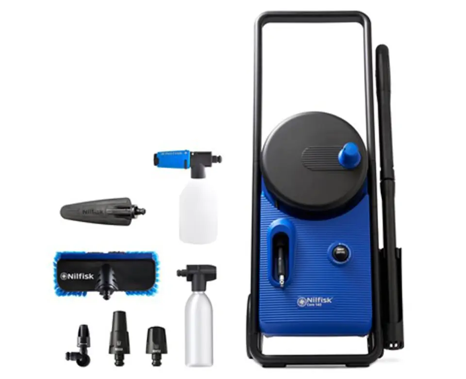 ⁨Nilfisk Core 140-6 PowerControl - CAR WASH EU pressure washer Upright Electric 474 l/h 1800 W Blue⁩ at Wasserman.eu
