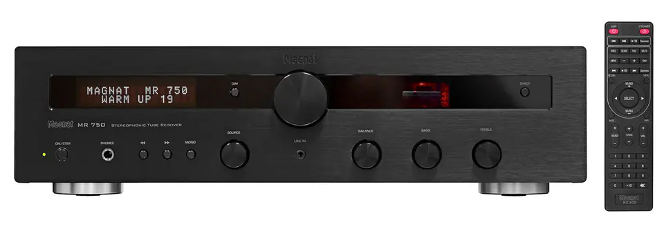 ⁨MAGNAT MR 750 Hybrid Stereo amplifier Black⁩ at Wasserman.eu