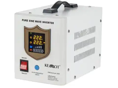 ⁨KEMOT PROsinus-300 URZ3404 emergency power source⁩ at Wasserman.eu