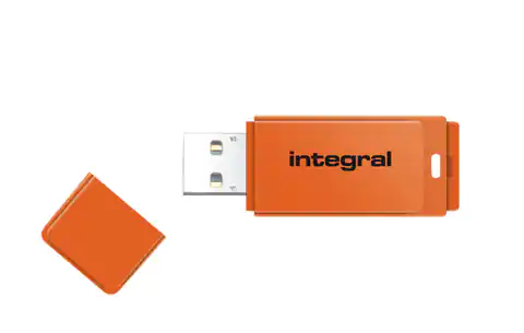 ⁨Integral 32GB USB2.0 DRIVE NEON ORANGE USB-Stick USB Typ-A 2.0⁩ im Wasserman.eu