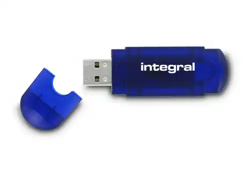 ⁨Integral 16GB USB2.0 DRIVE EVO BLUE USB-Stick USB Typ-A 2.0 Blau⁩ im Wasserman.eu
