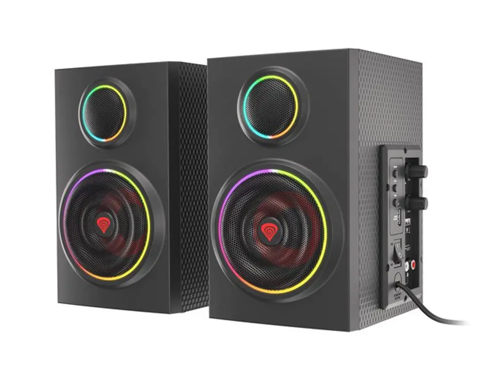 ⁨NATEC SPEAKERS 2.0 HELIUM 300 BT BLACK ARGB⁩ at Wasserman.eu