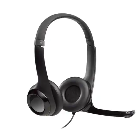 ⁨Słuchawki Logitech H390 981-000406 (kolor czarny)⁩ w sklepie Wasserman.eu