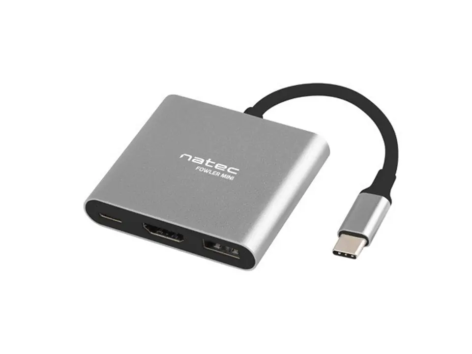 ⁨NATEC MULTI PORT FOWLER MINI (USB-C PD, USB 3.0, HDMI 4K) NMP-1607⁩ w sklepie Wasserman.eu