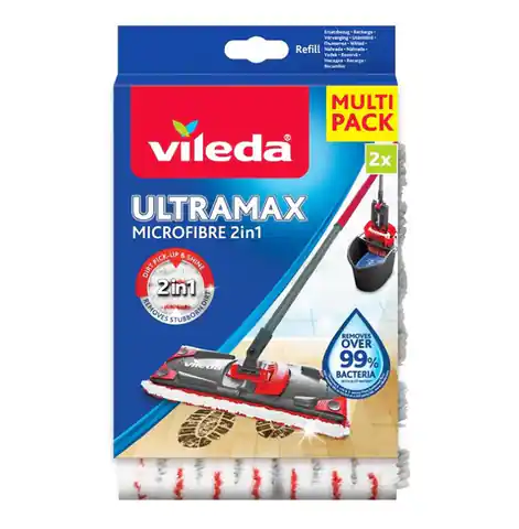⁨Wkład do mopa Vileda Ultramax i Ultramat TURBO 2szt⁩ w sklepie Wasserman.eu