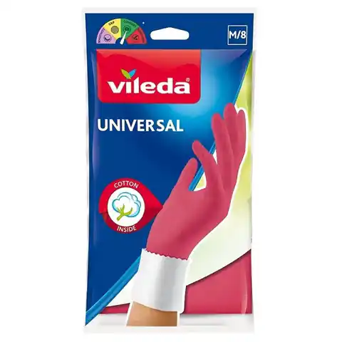 ⁨Rękawice Vileda Universal "M"⁩ w sklepie Wasserman.eu