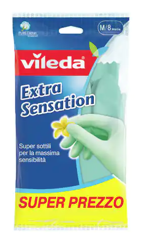 ⁨Rękawice Vileda Extra Sensation "M"⁩ w sklepie Wasserman.eu