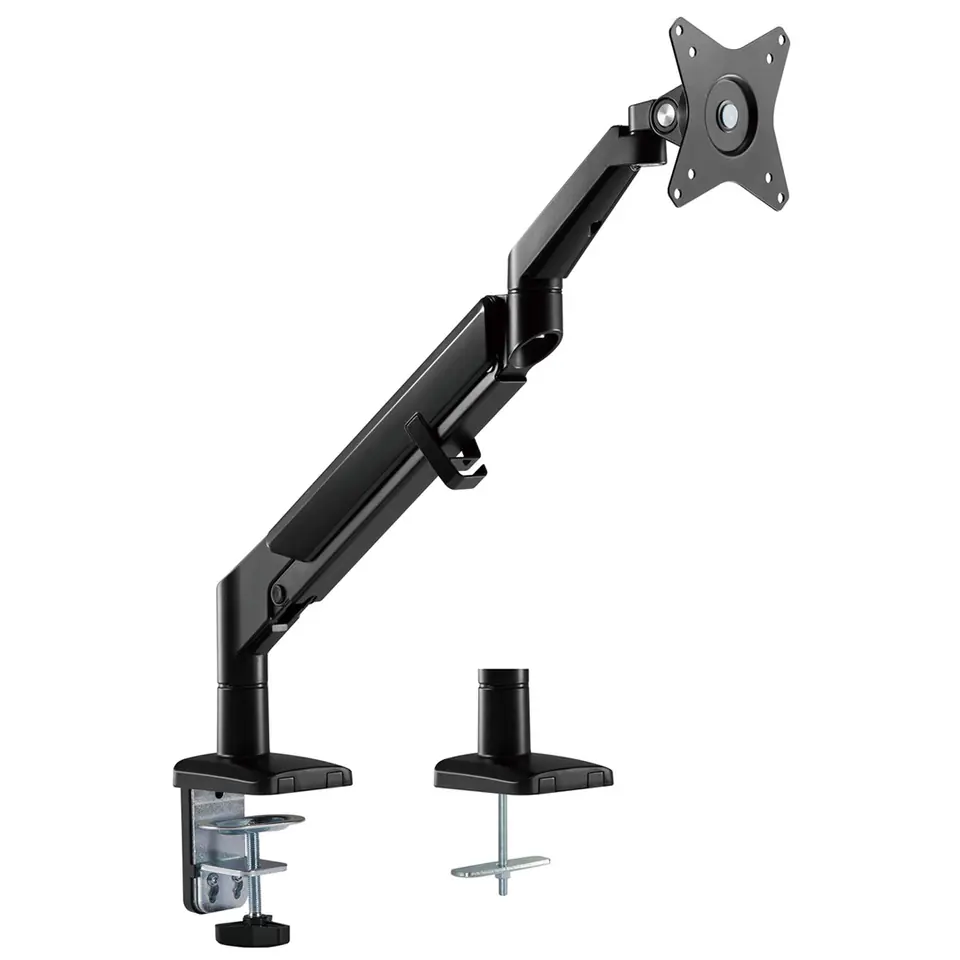 ⁨Ergo Office ER-405B Monitor Bracket Holder Table Desk Mount Arm Swivel Tilt Rotatable 13" - 32" VESA⁩ at Wasserman.eu