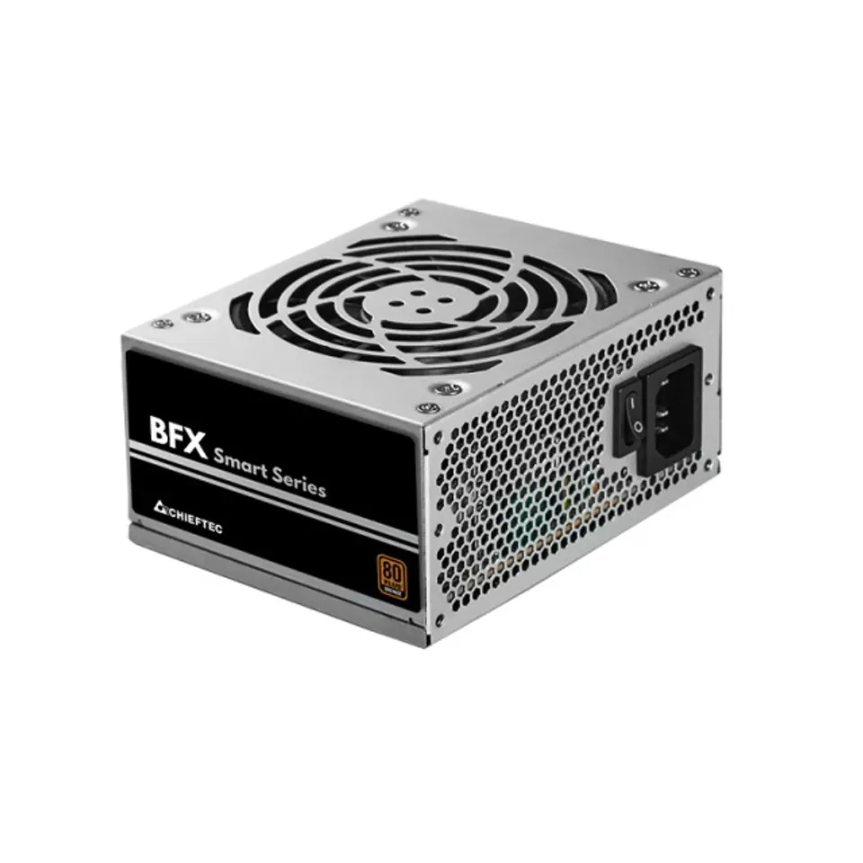 ⁨Chieftec Smart 350W power supply unit 20+4 pin ATX ATX Black, Silver⁩ at Wasserman.eu