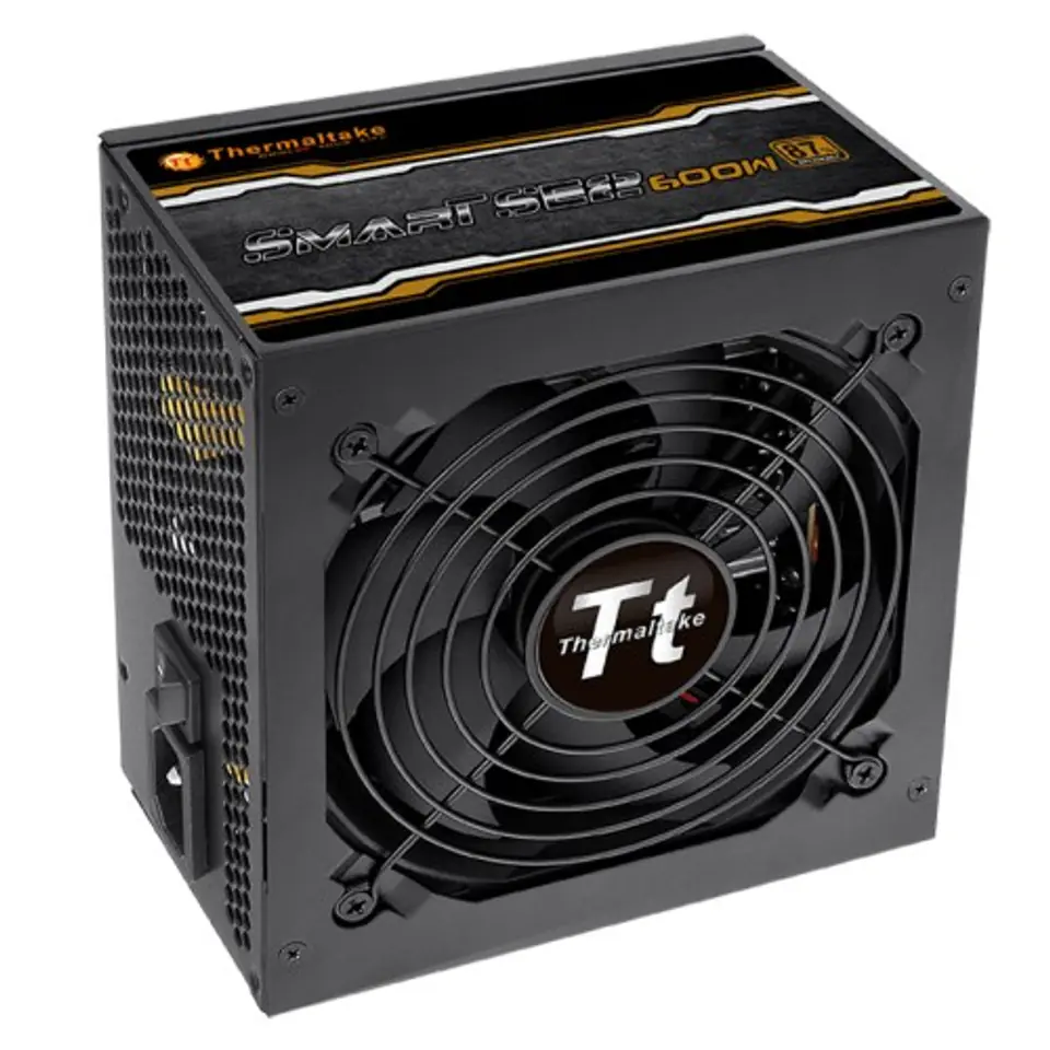 ⁨Thermaltake Smart SE2 600W power supply unit ATX Black⁩ at Wasserman.eu