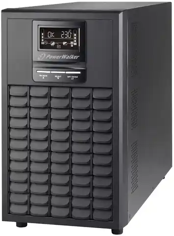 ⁨PowerWalker VFI 3000 CG PF1 Double-conversion (Online) 3 kVA 3000 W 9 AC outlet(s)⁩ at Wasserman.eu
