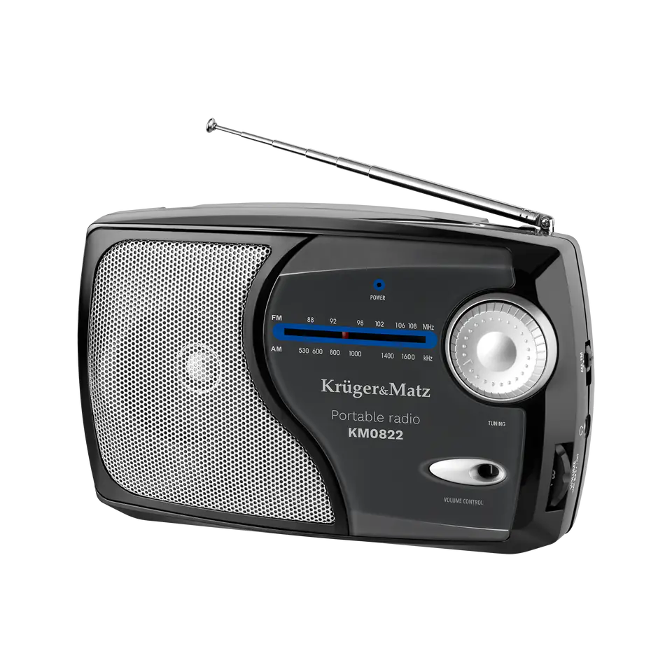 ⁨Portable analog radio Kruger &Matz model KM0822⁩ at Wasserman.eu