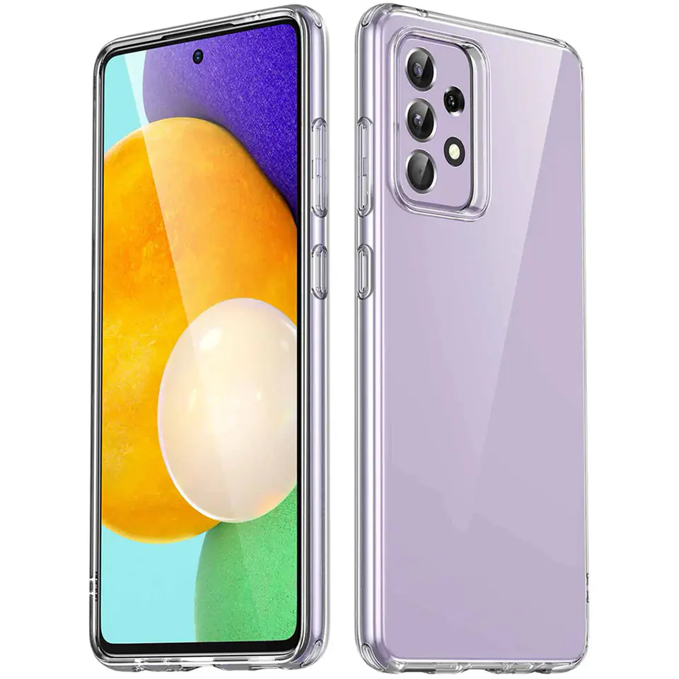 ⁨Etui SAMSUNG GALAXY A52S 5G Nexeri Slim Case Protect 2mm transparentne⁩ w sklepie Wasserman.eu