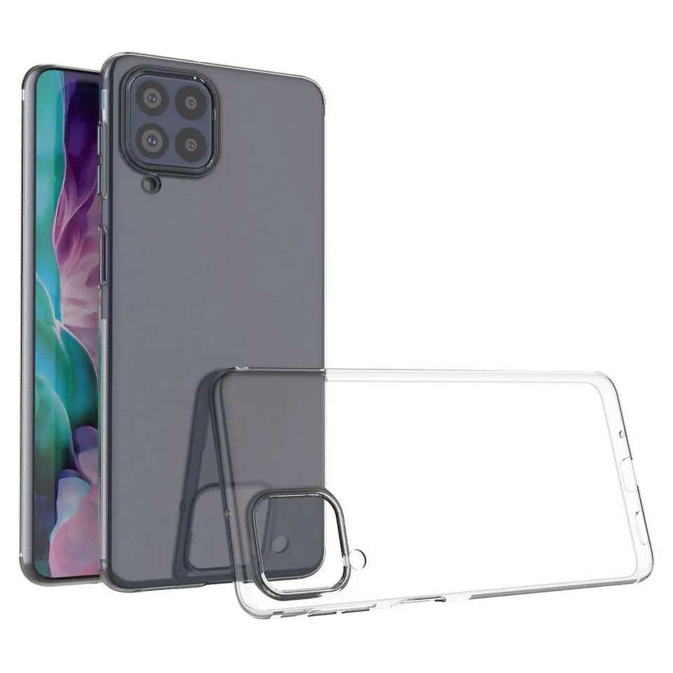 ⁨Case SAMSUNG GALAXY M53 5G Nexeri Slim Case Protect 2mm transparent⁩ at Wasserman.eu