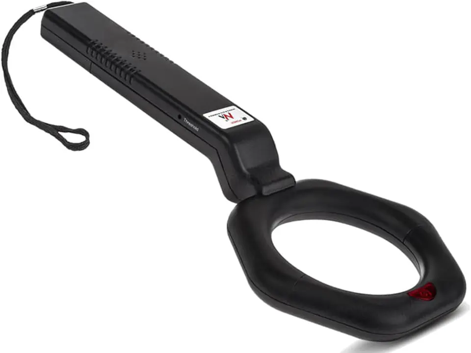 Battery operated handheld metal detector Maclean MCE101 at Wasserman.eu