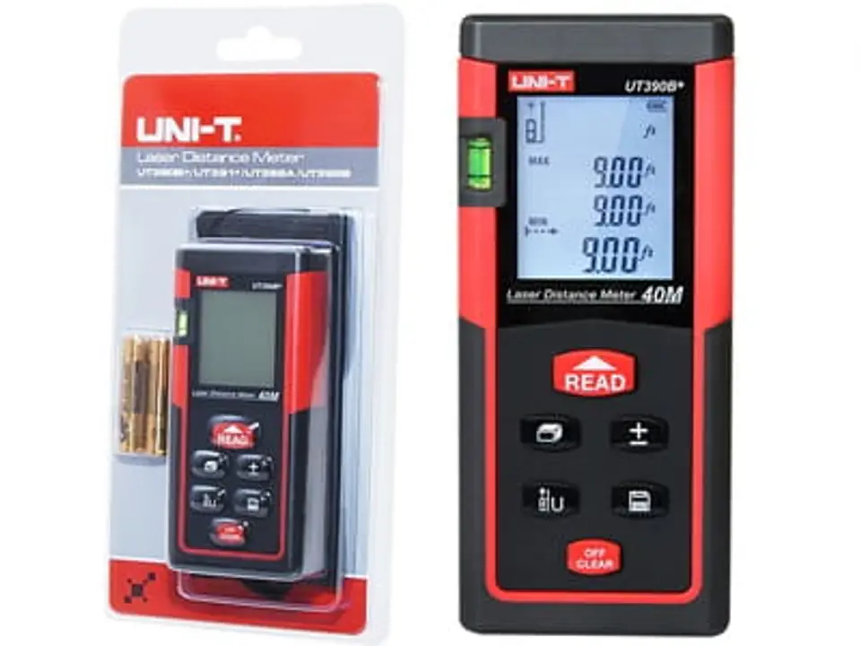 ⁨Rangefinder laser distance meter 40m Uni-T UT390B +⁩ at Wasserman.eu