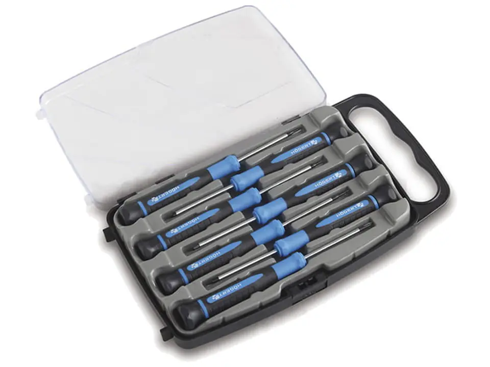 ⁨Precision screwdrivers. Hogert torx HT1S270 set of 7⁩ at Wasserman.eu