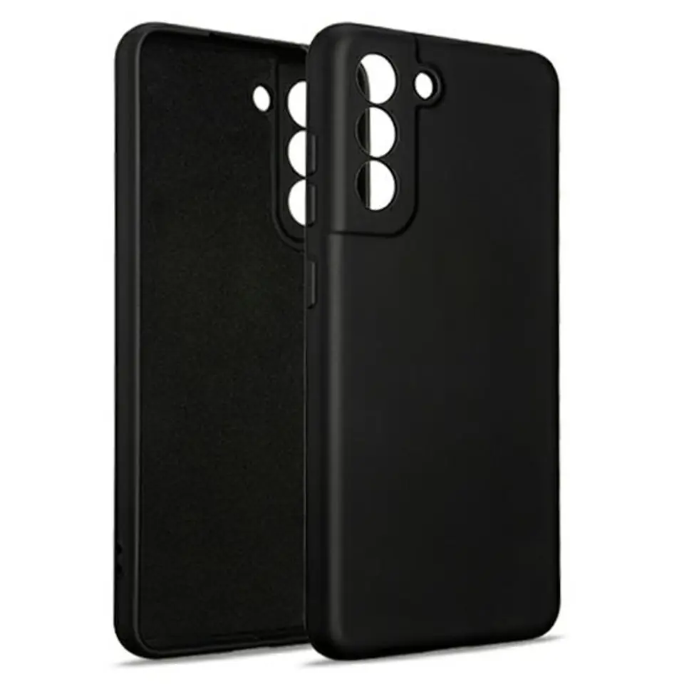 ⁨Beline Case Silicone Samsung S21 FE black/black⁩ at Wasserman.eu