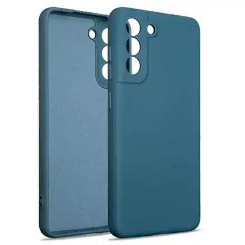 ⁨Beline Silicone Case Samsung S21 FE blue/blue⁩ at Wasserman.eu
