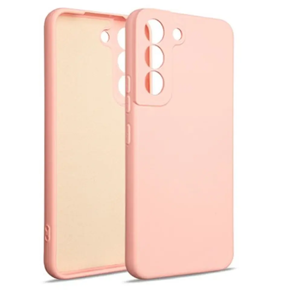 ⁨Beline Silicone Case Samsung S22 rose gold/rose gold⁩ at Wasserman.eu