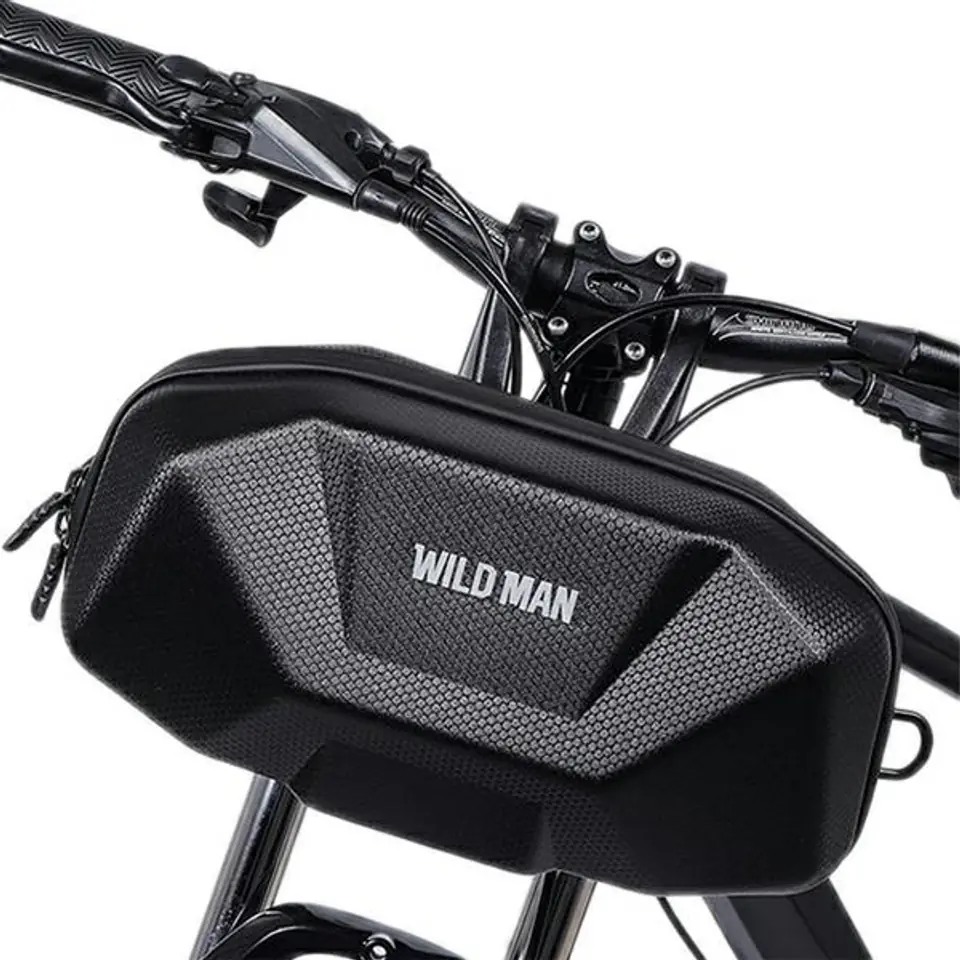 ⁨Bike frame bag WILDMAN X9 bike holder black/black⁩ at Wasserman.eu