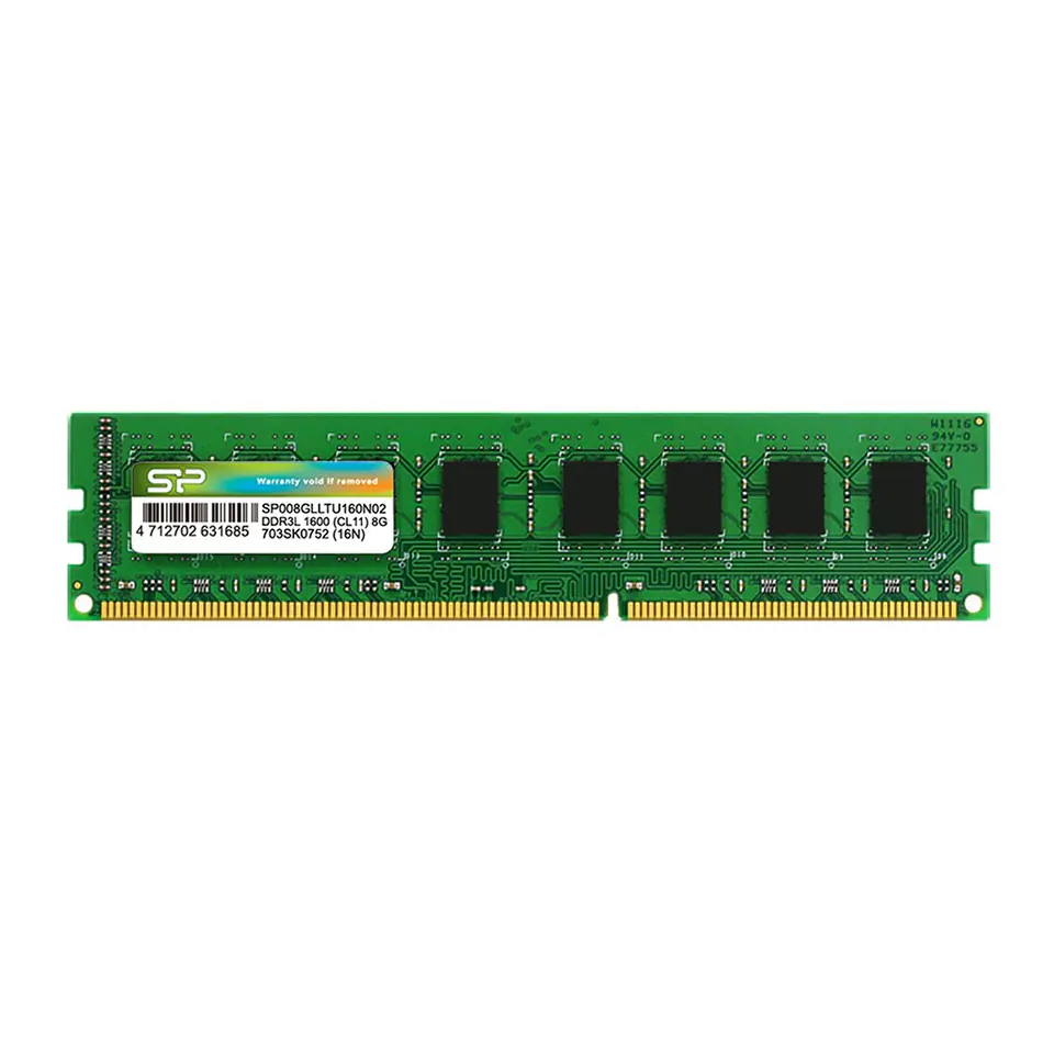 ⁨Silicon Power SP004GLLTU160N02 memory module 4 GB 1 x 4 GB DDR3L 1600 MHz⁩ at Wasserman.eu