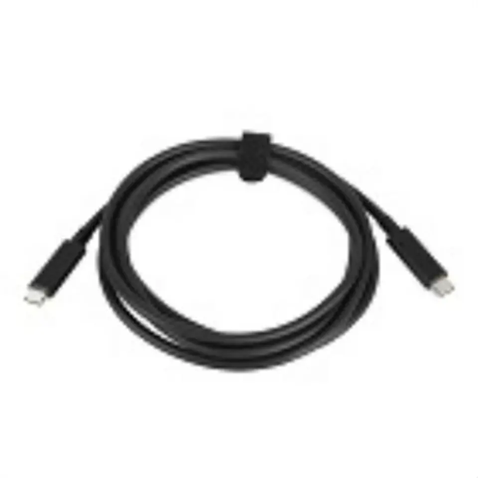 ⁨Lenovo 4X90Q59480 USB-C do USB-C Black, kabel, 2 m⁩ w sklepie Wasserman.eu