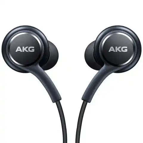 ⁨Headset für SAMSUNG GALAXY NOTE 10 / 10+ PLUS USB Typ C AKG EO-IG955 In-Ear-Kopfhörer BULK schwarz⁩ im Wasserman.eu