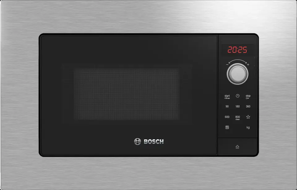 ⁨Bosch Microwave Oven BFL623MS3 Built-in, 20 L, 800 W, Stainless steel⁩ at Wasserman.eu